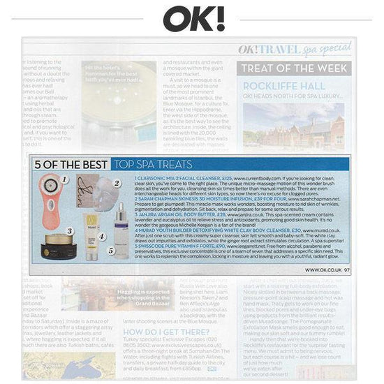 Press Coverage: The Clarisonic Mia 2 in OK!'s Best Spa Treatments